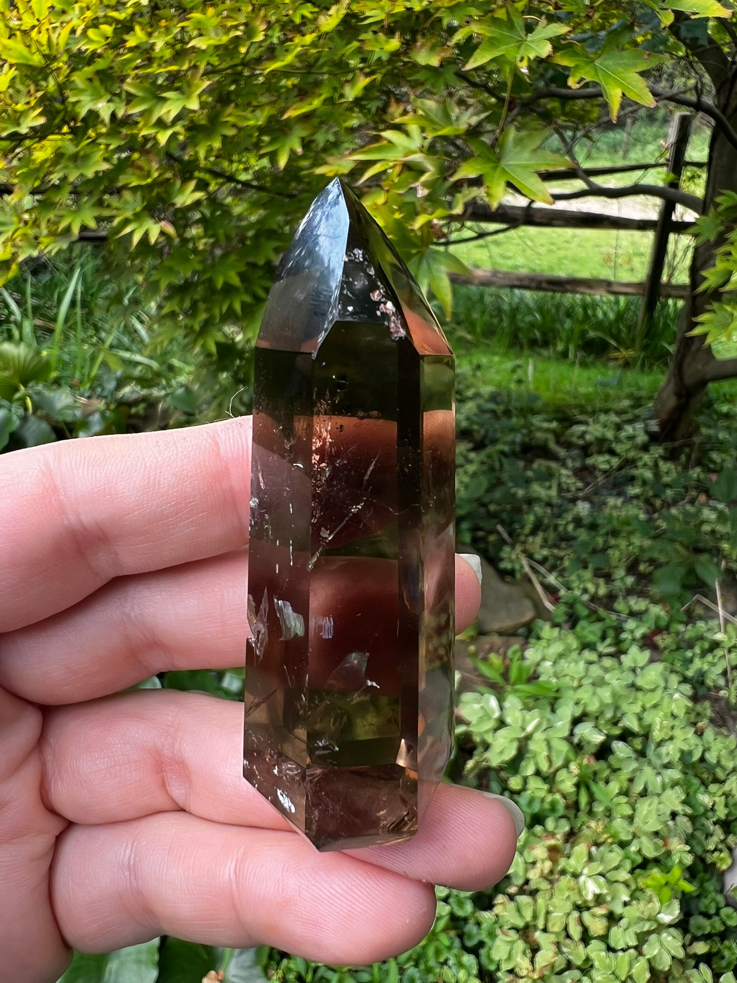 Smoky Quartz Tower