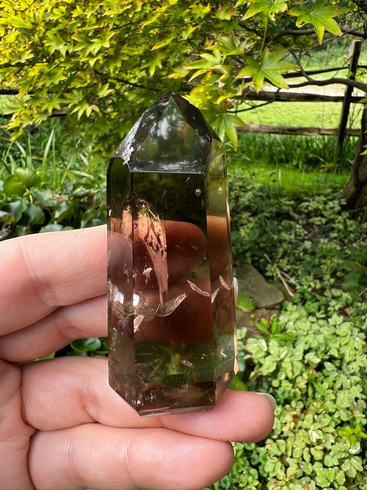 Smoky Quartz Tower