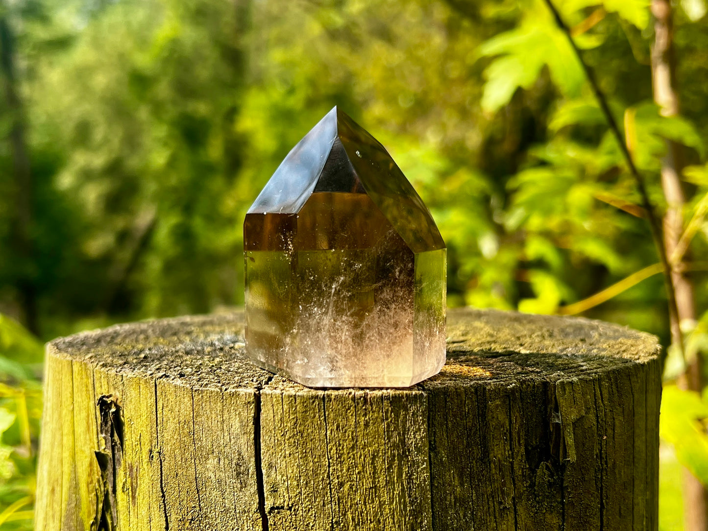 Smoky Quartz Tower