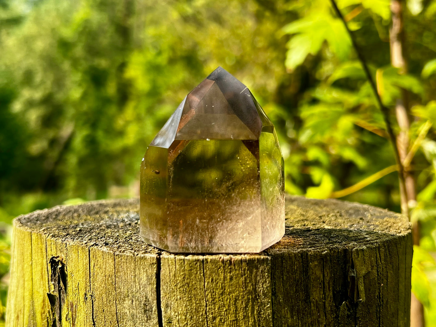 Smoky Quartz Tower