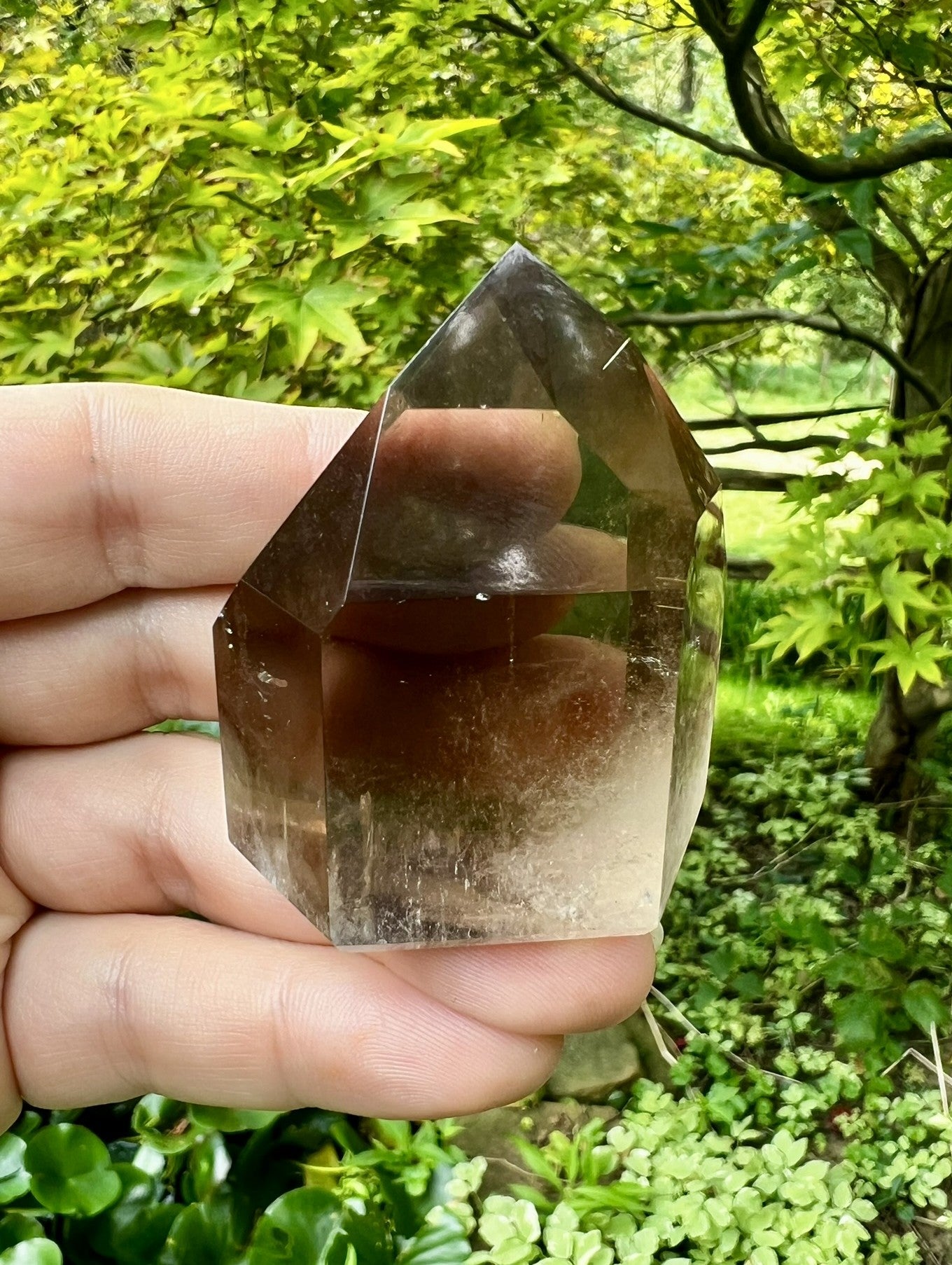 Smoky Quartz Tower