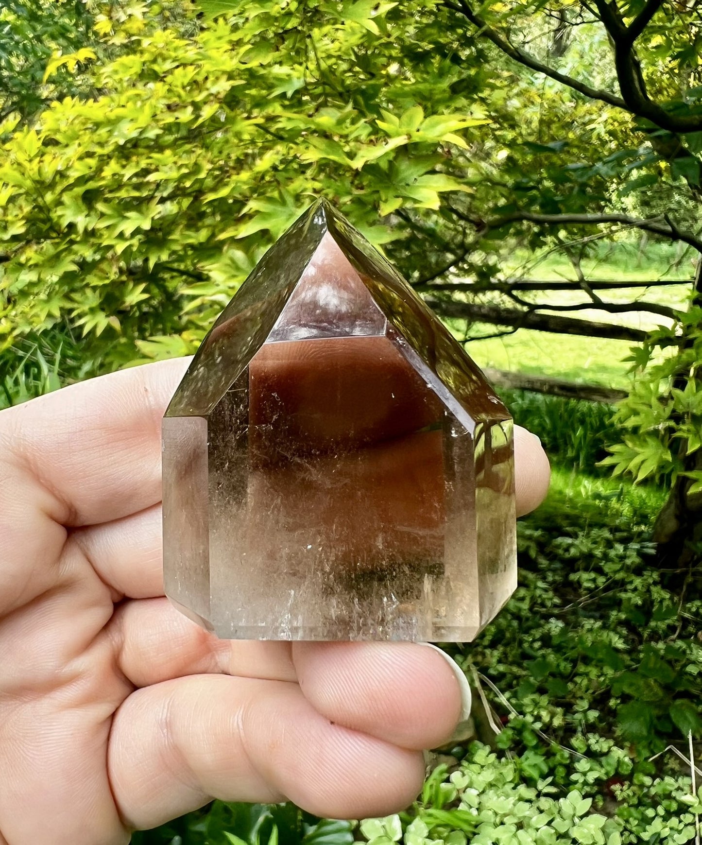 Smoky Quartz Tower