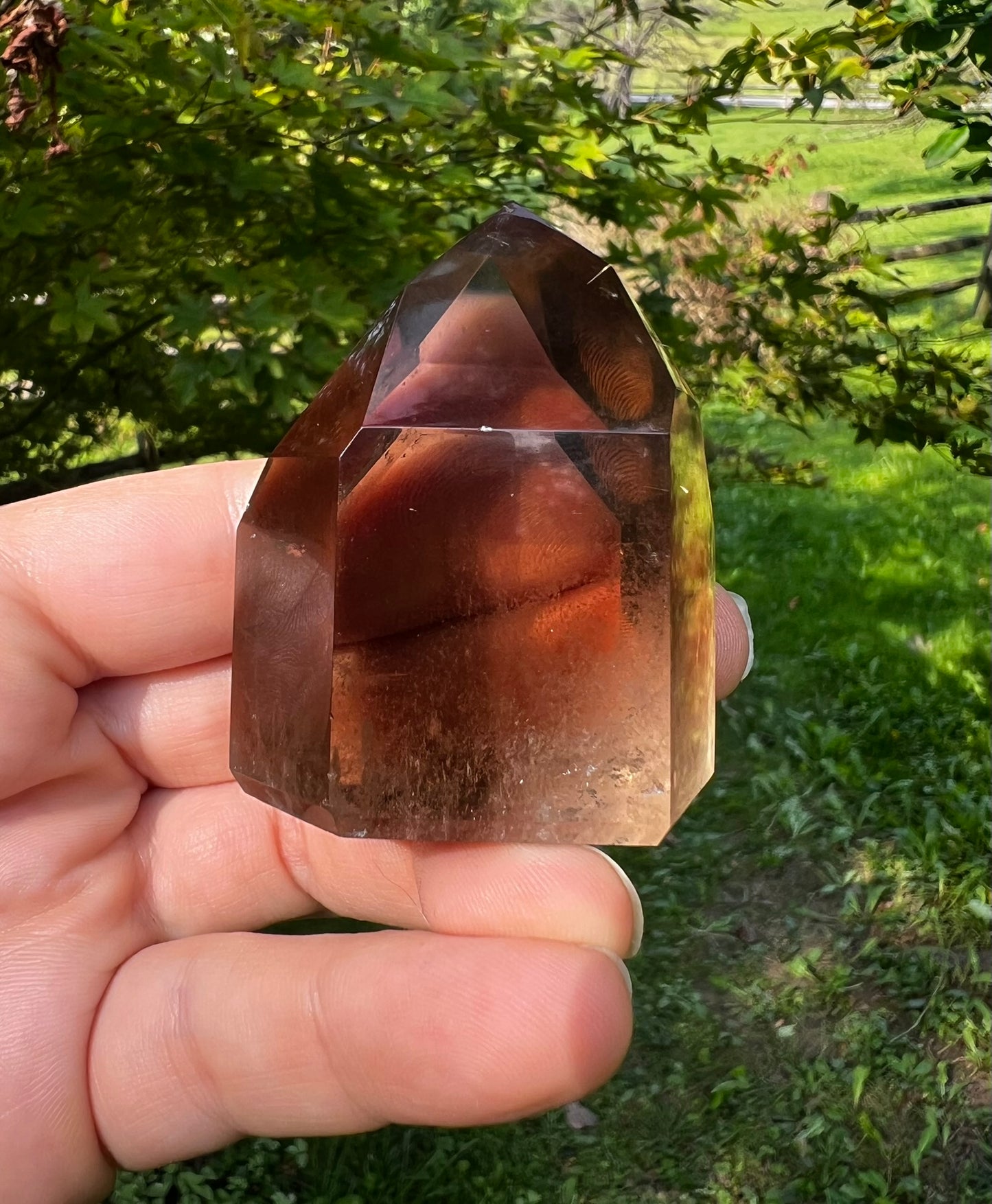 Smoky Quartz Tower