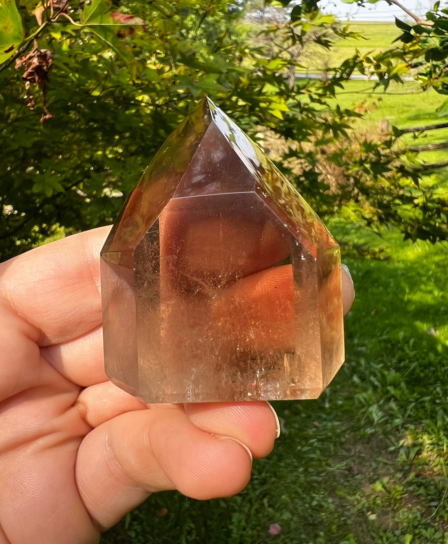 Smoky Quartz Tower