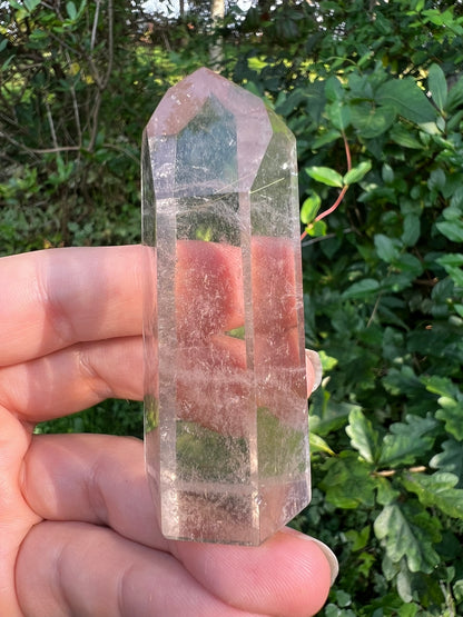 Smoky Rutilated Quartz Tower