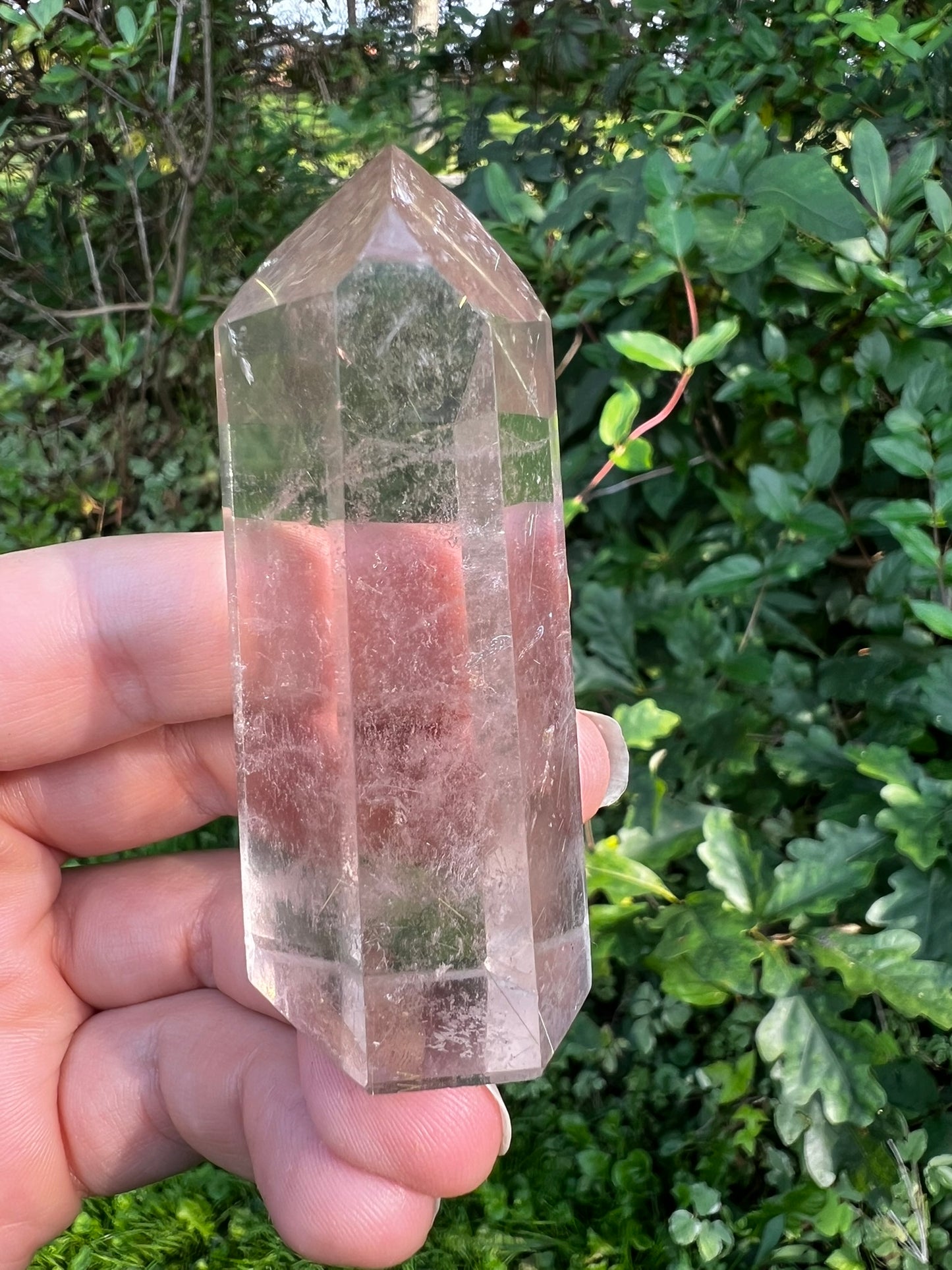 Smoky Rutilated Quartz Tower