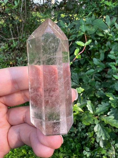 Smoky Rutilated Quartz Tower