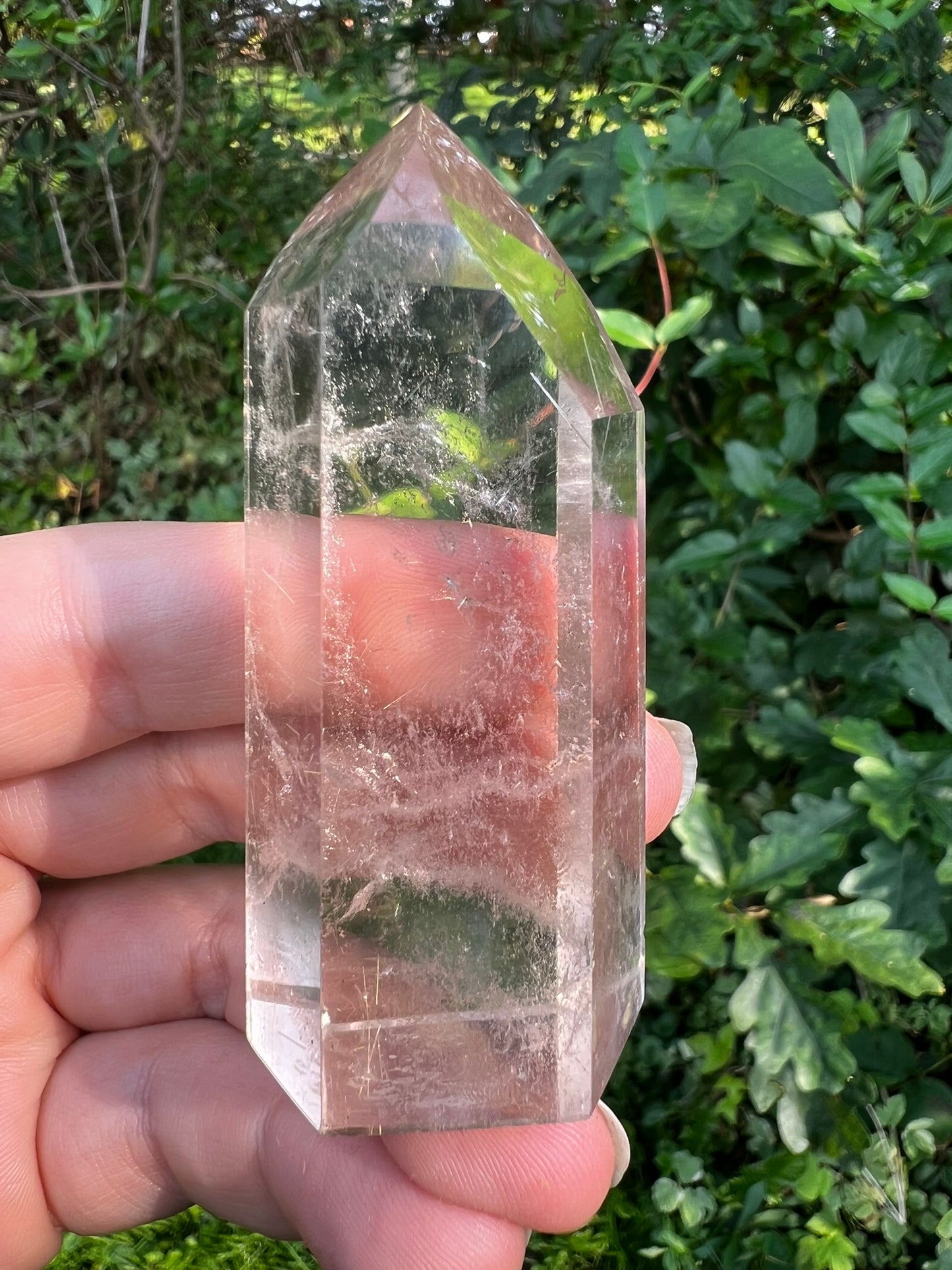 Smoky Rutilated Quartz Tower