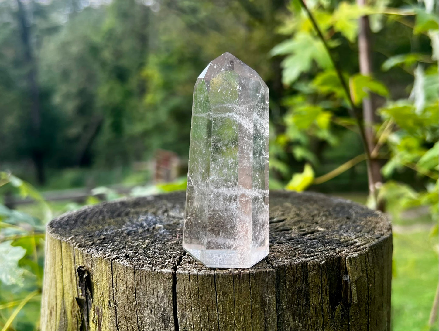 Smoky Rutilated Quartz Tower
