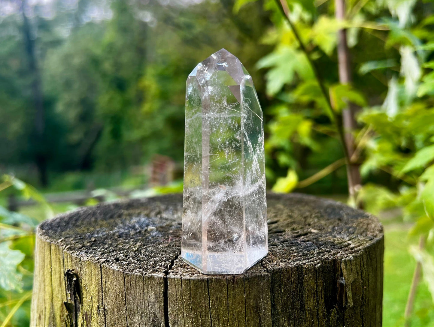 Smoky Rutilated Quartz Tower