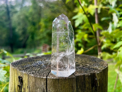 Smoky Rutilated Quartz Tower