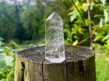 Smoky Rutilated Quartz Tower