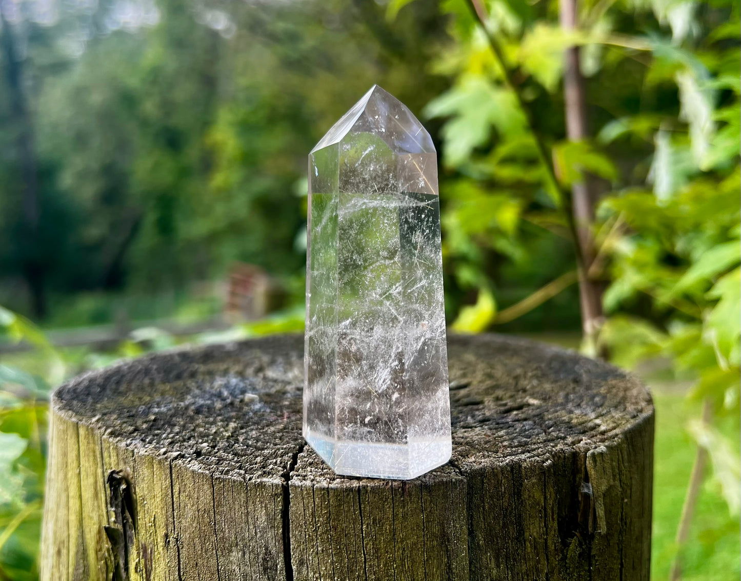 Smoky Rutilated Quartz Tower