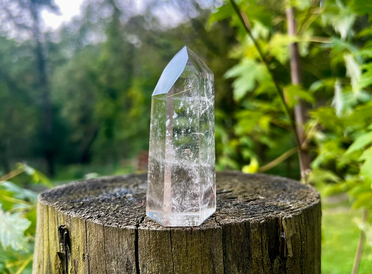 Smoky Rutilated Quartz Tower