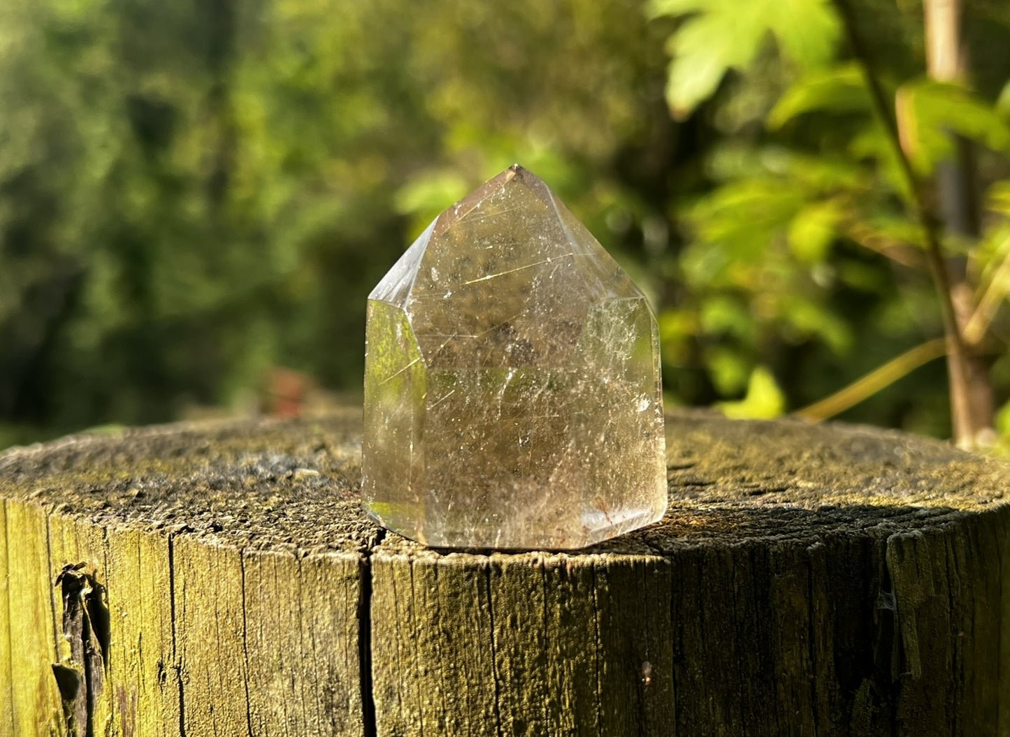 Citrine Tower ~ Rutilated