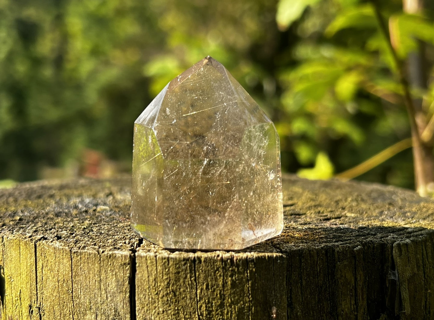 Citrine Tower ~ Rutilated
