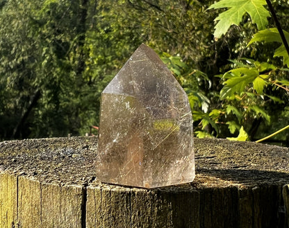 Citrine Tower ~ Rutilated