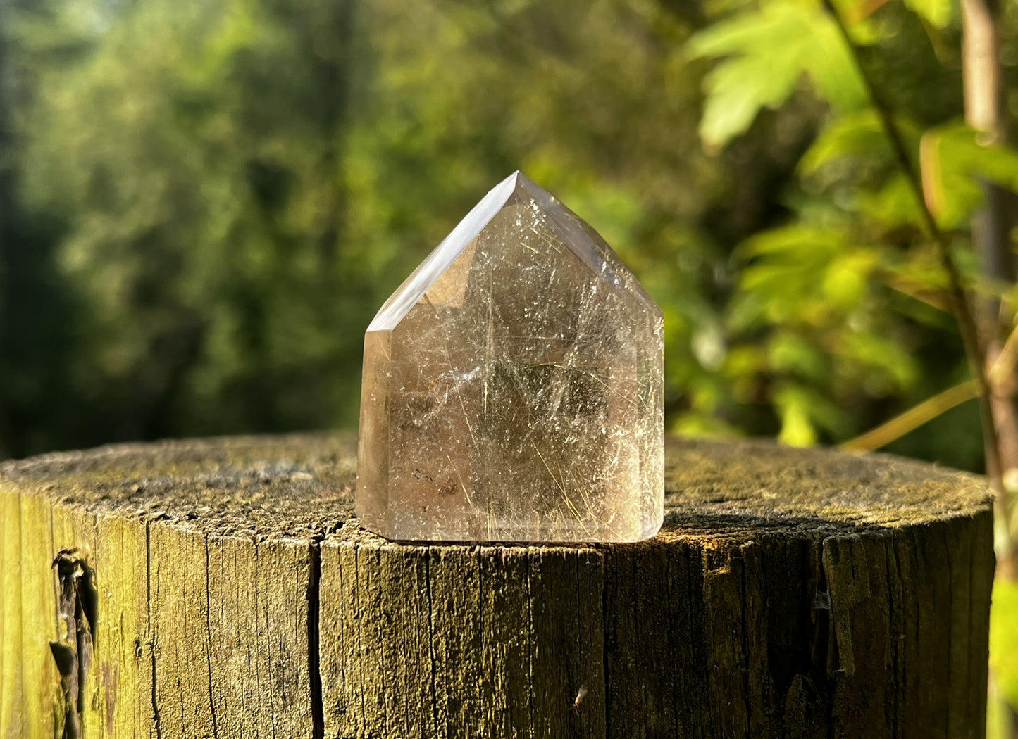 Citrine Tower ~ Rutilated