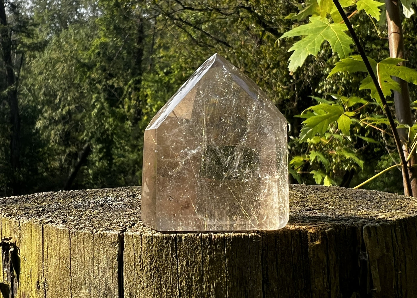 Citrine Tower ~ Rutilated