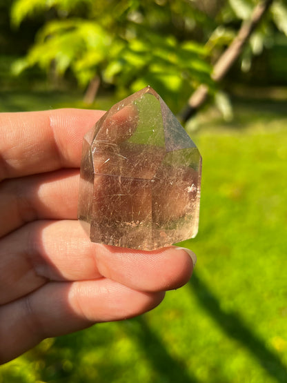 Citrine Tower ~ Rutilated