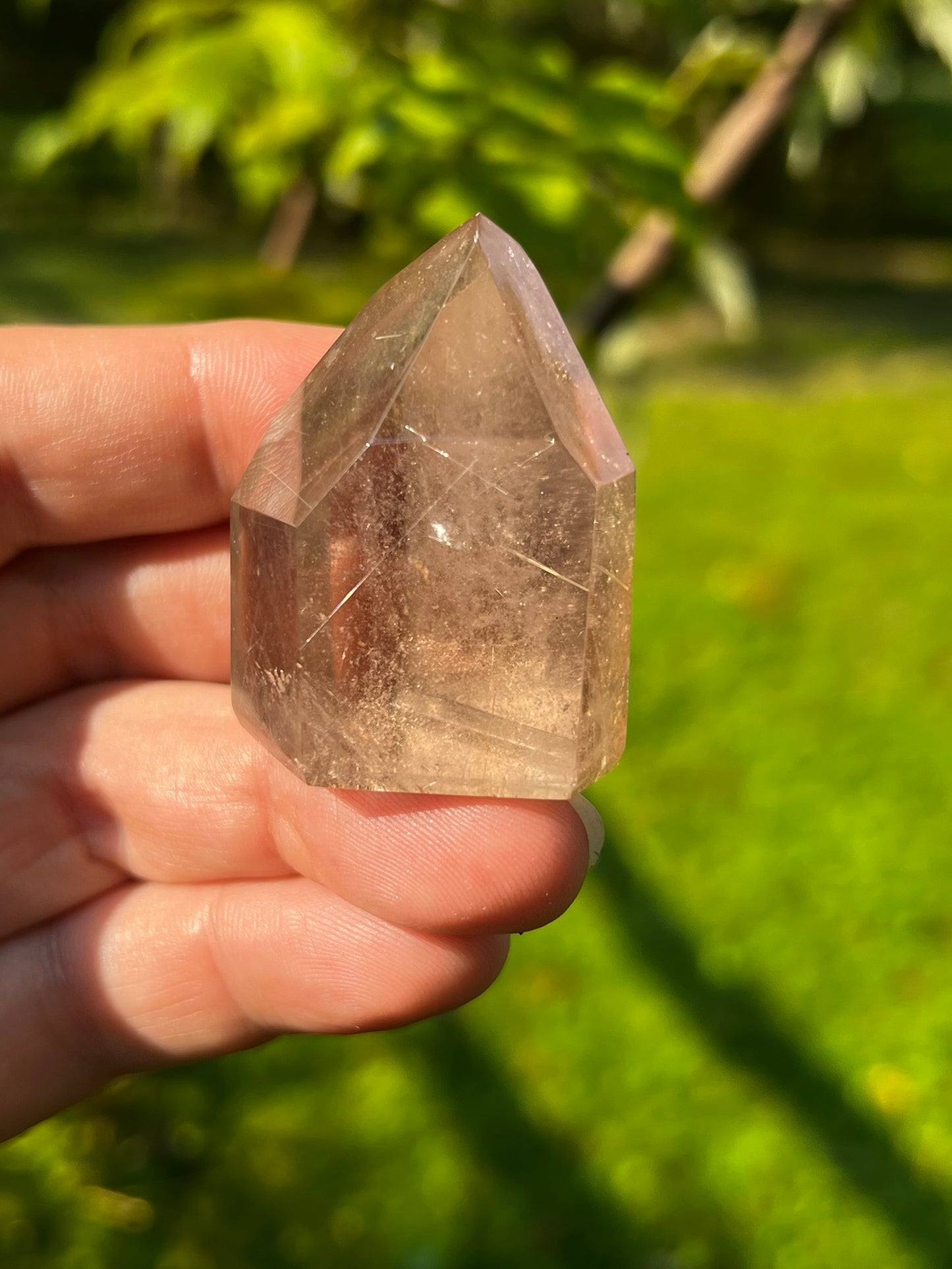 Citrine Tower ~ Rutilated