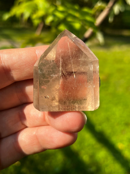 Citrine Tower ~ Rutilated
