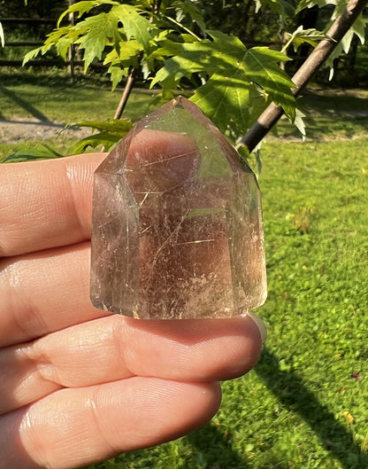 Citrine Tower ~ Rutilated