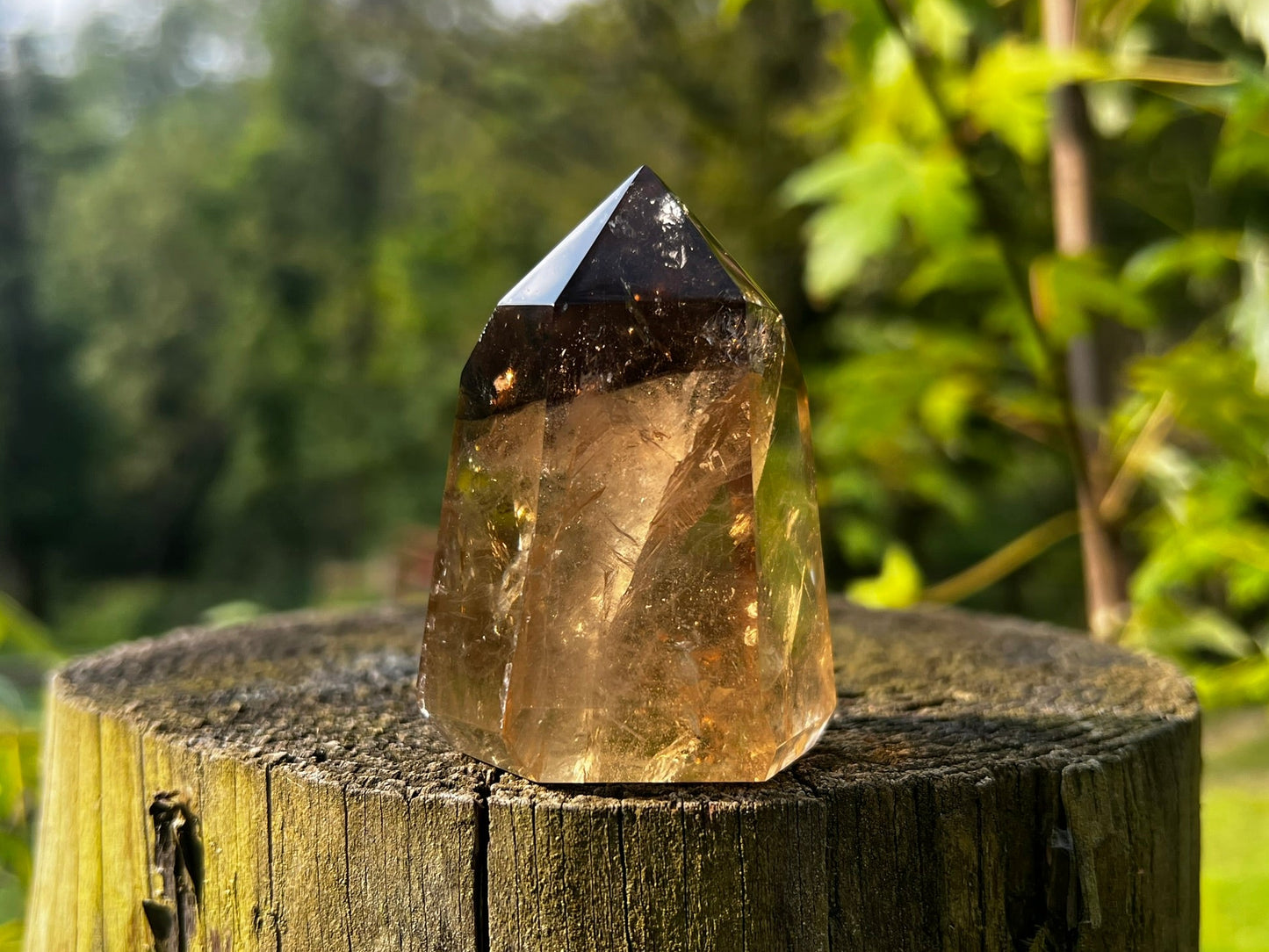 Smoky Citrine Tower
