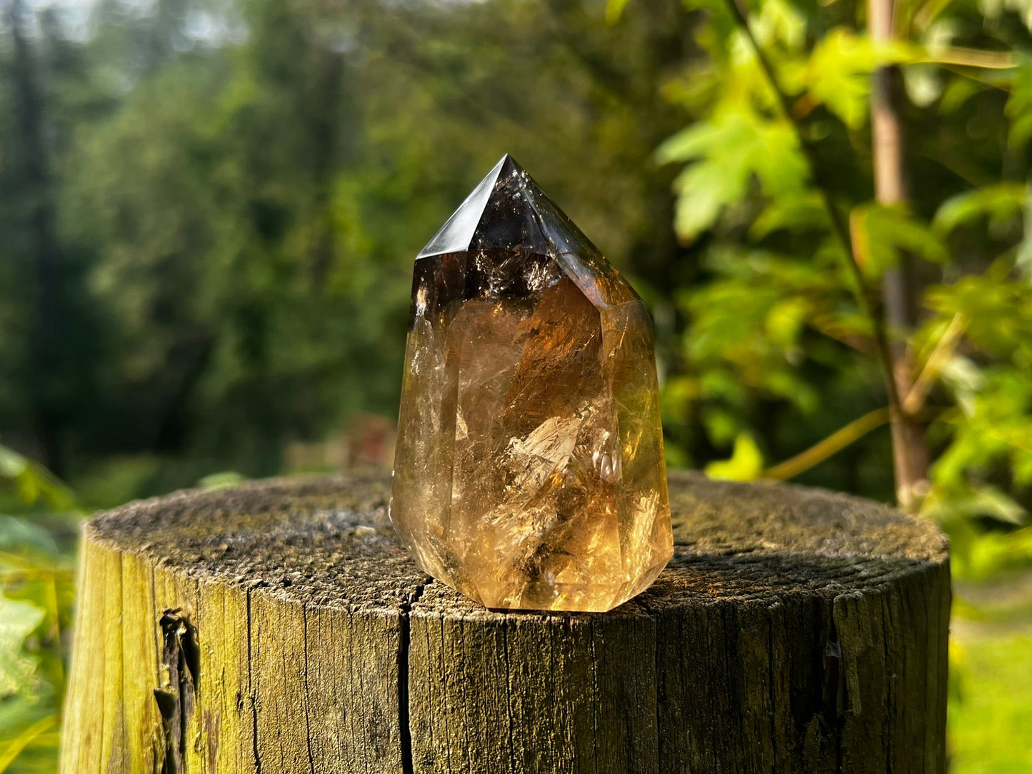 Smoky Citrine Tower