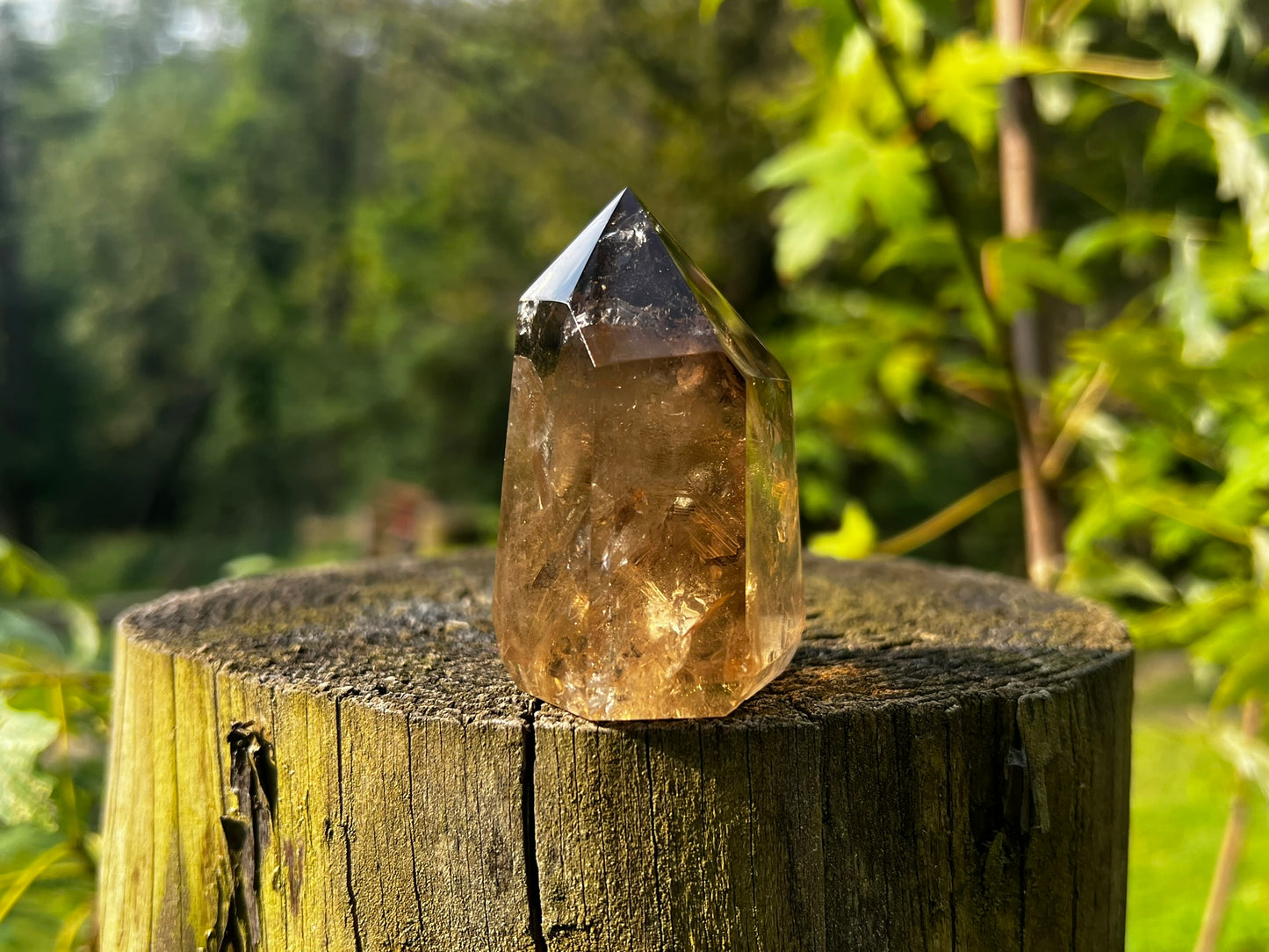 Smoky Citrine Tower