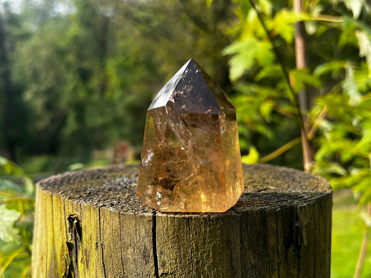 Smoky Citrine Tower