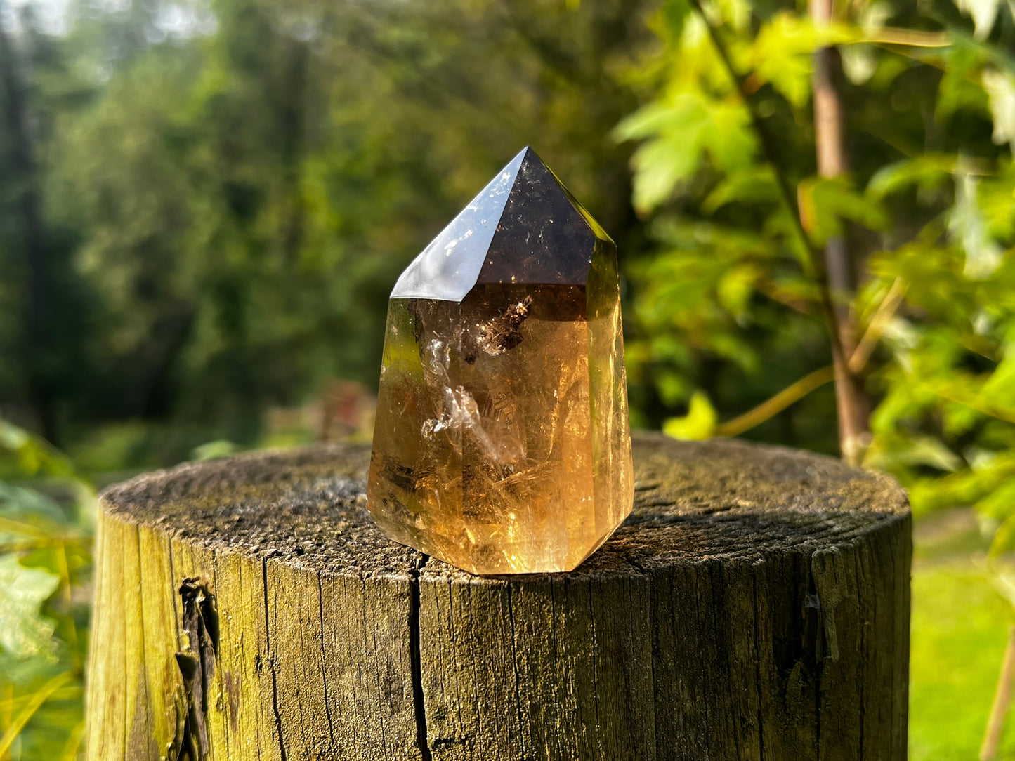 Smoky Citrine Tower