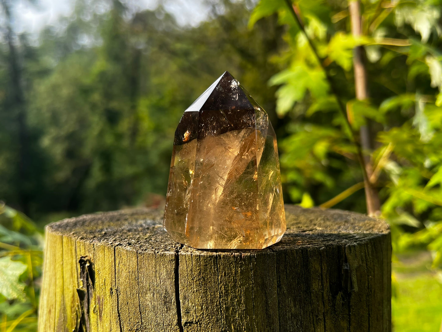 Smoky Citrine Tower