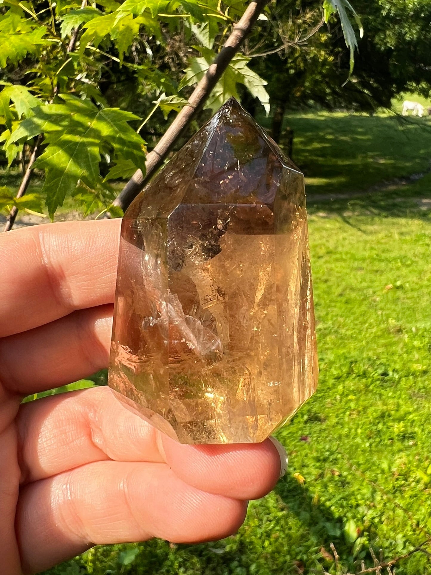 Smoky Citrine Tower