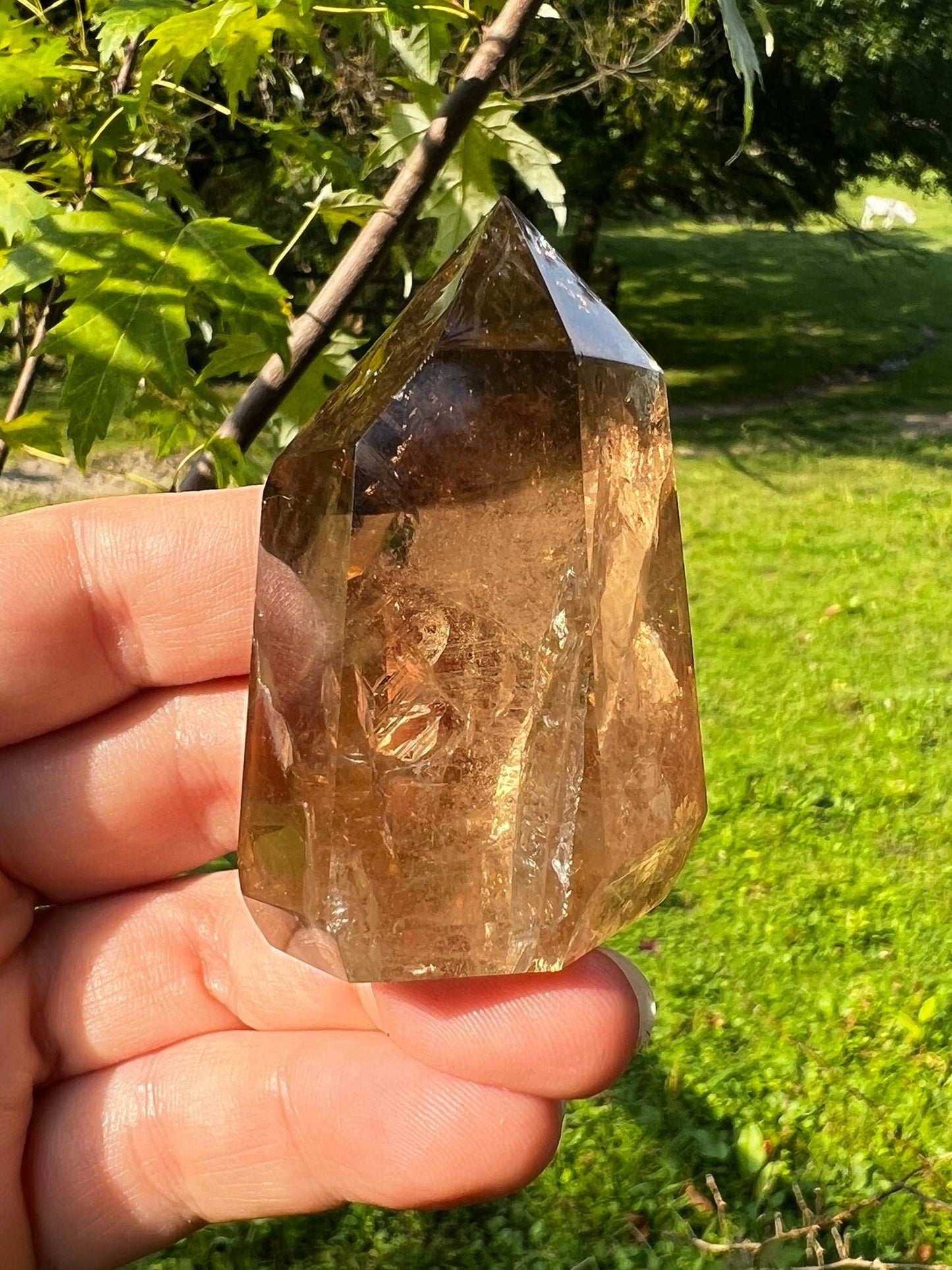 Smoky Citrine Tower