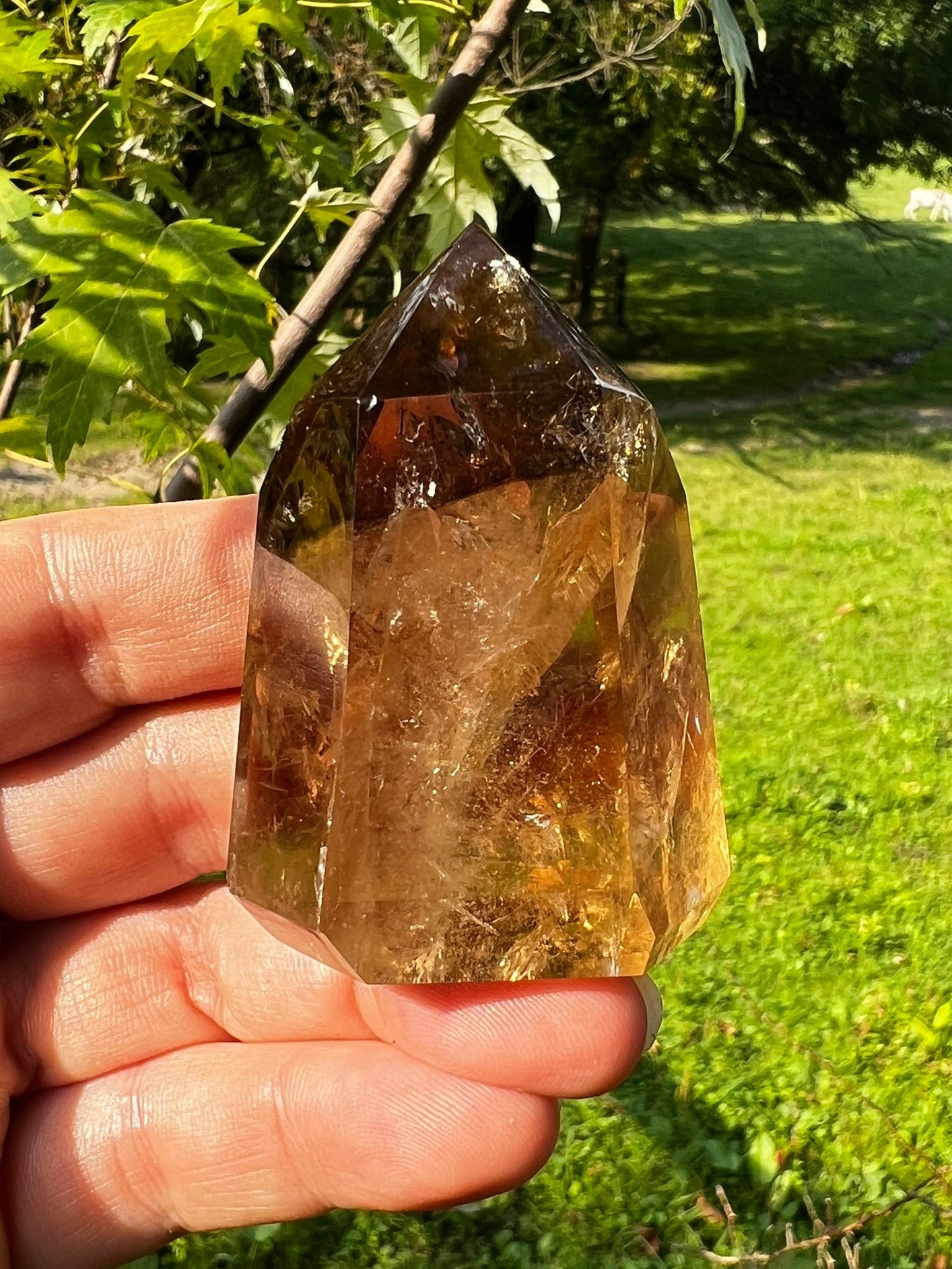 Smoky Citrine Tower