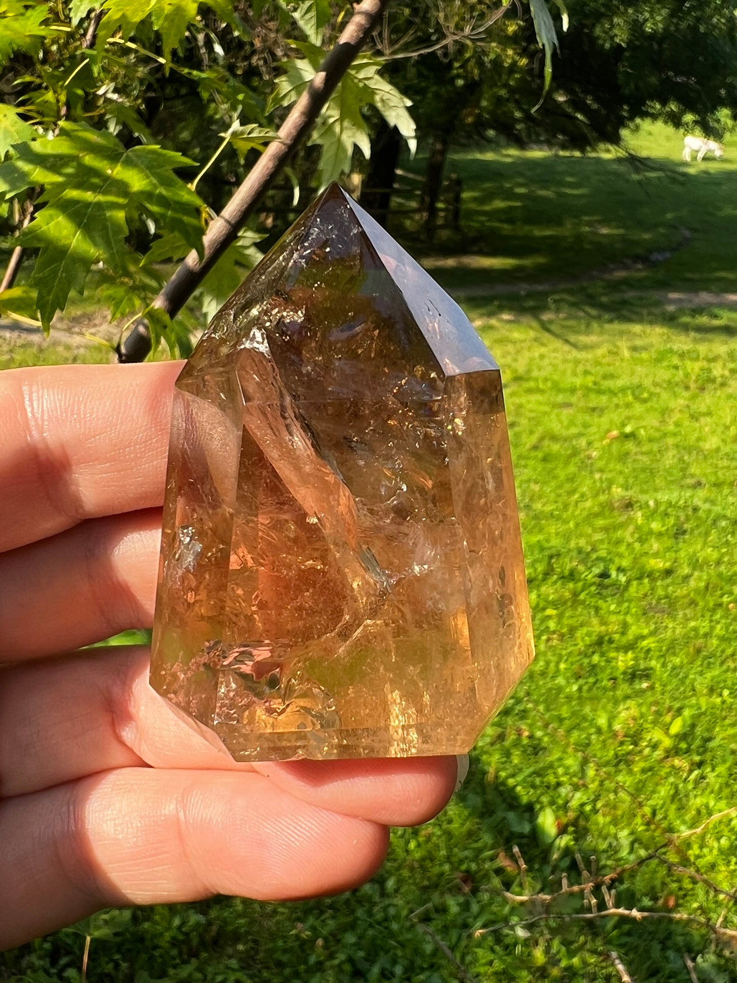 Smoky Citrine Tower