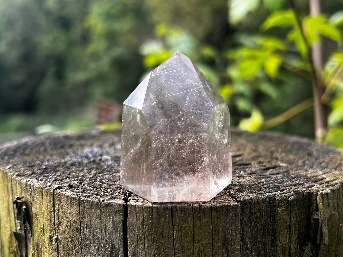 Citrine Tower ~ Rutilated