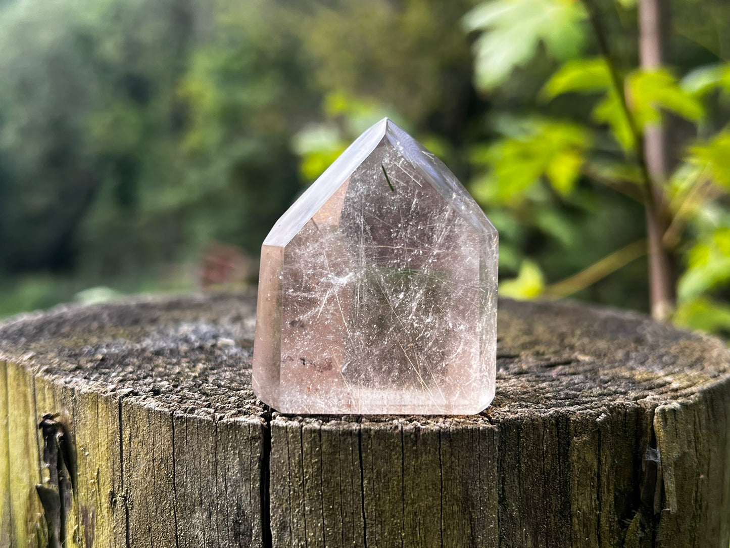 Citrine Tower ~ Rutilated