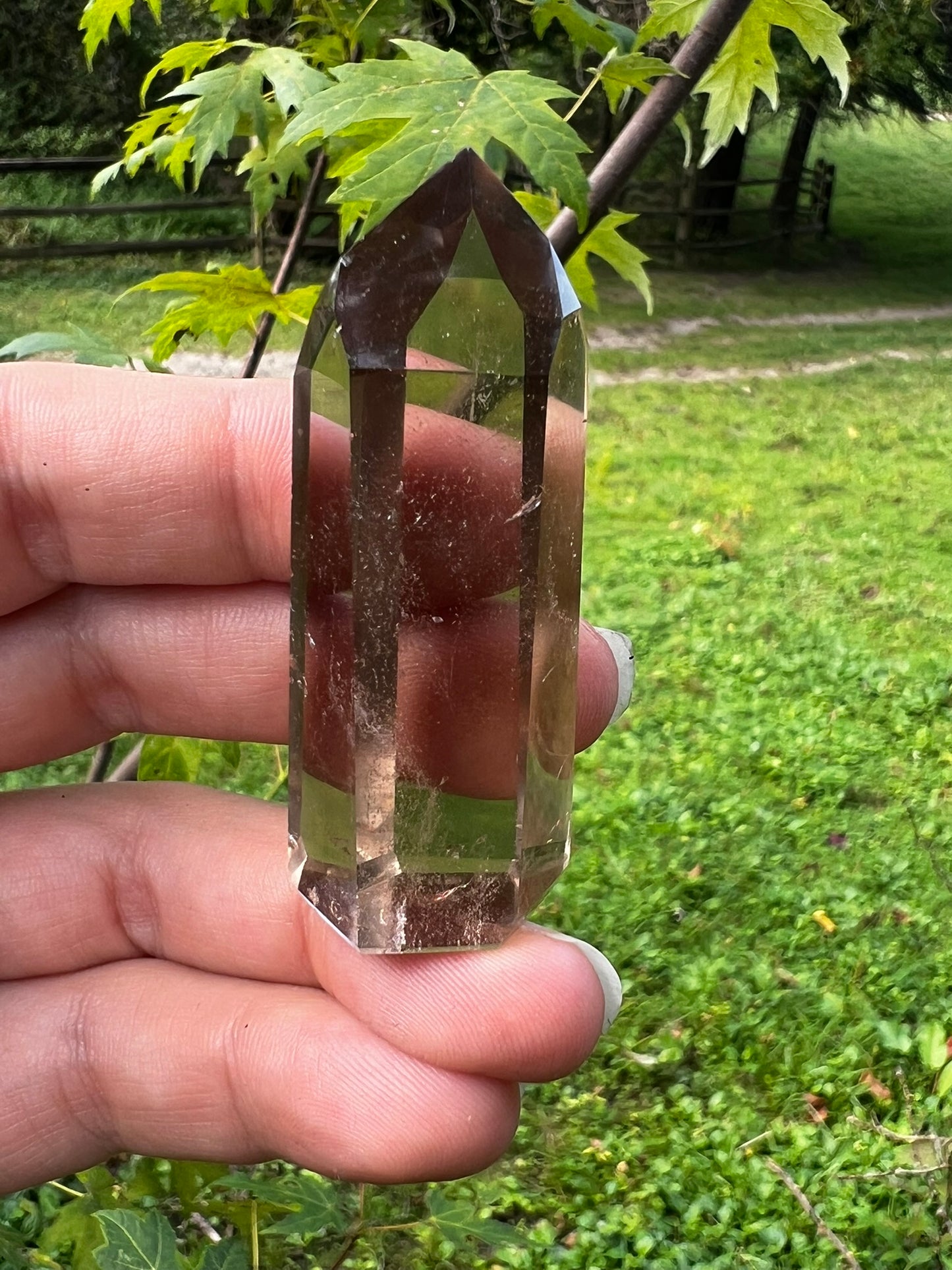 Smoky Quartz Tower