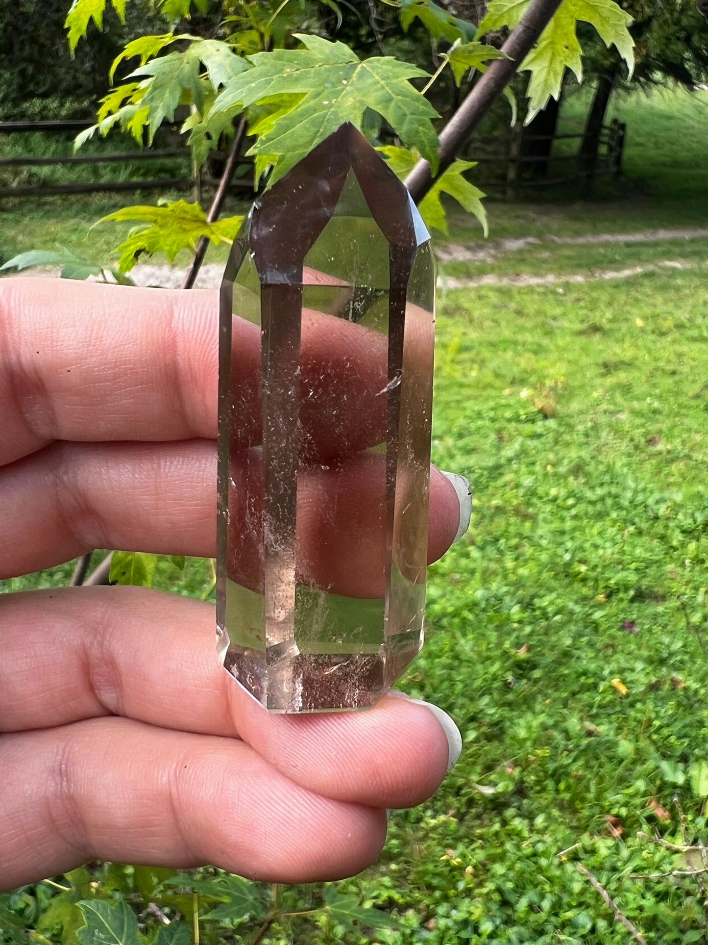 Smoky Quartz Tower