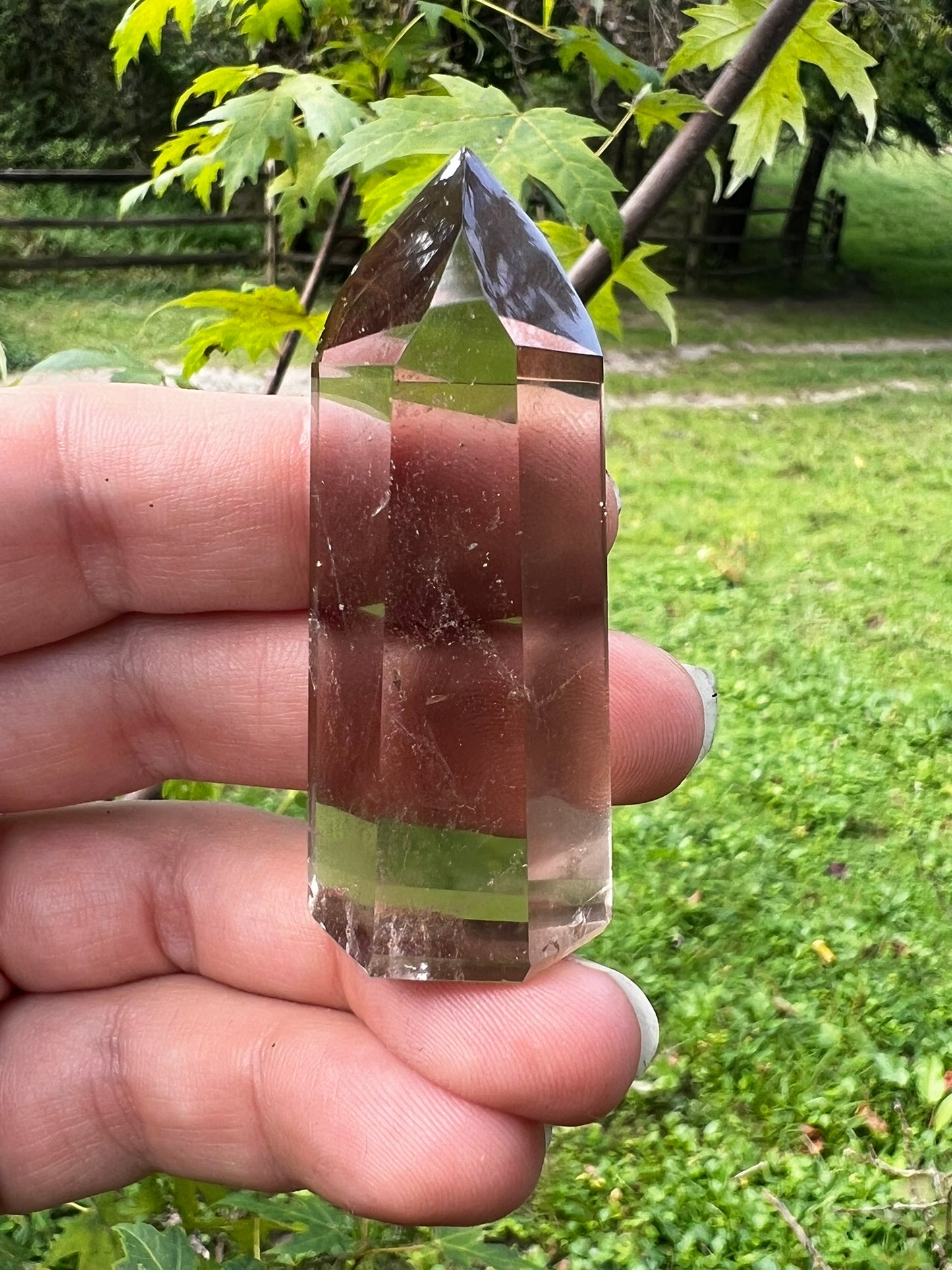 Smoky Quartz Tower