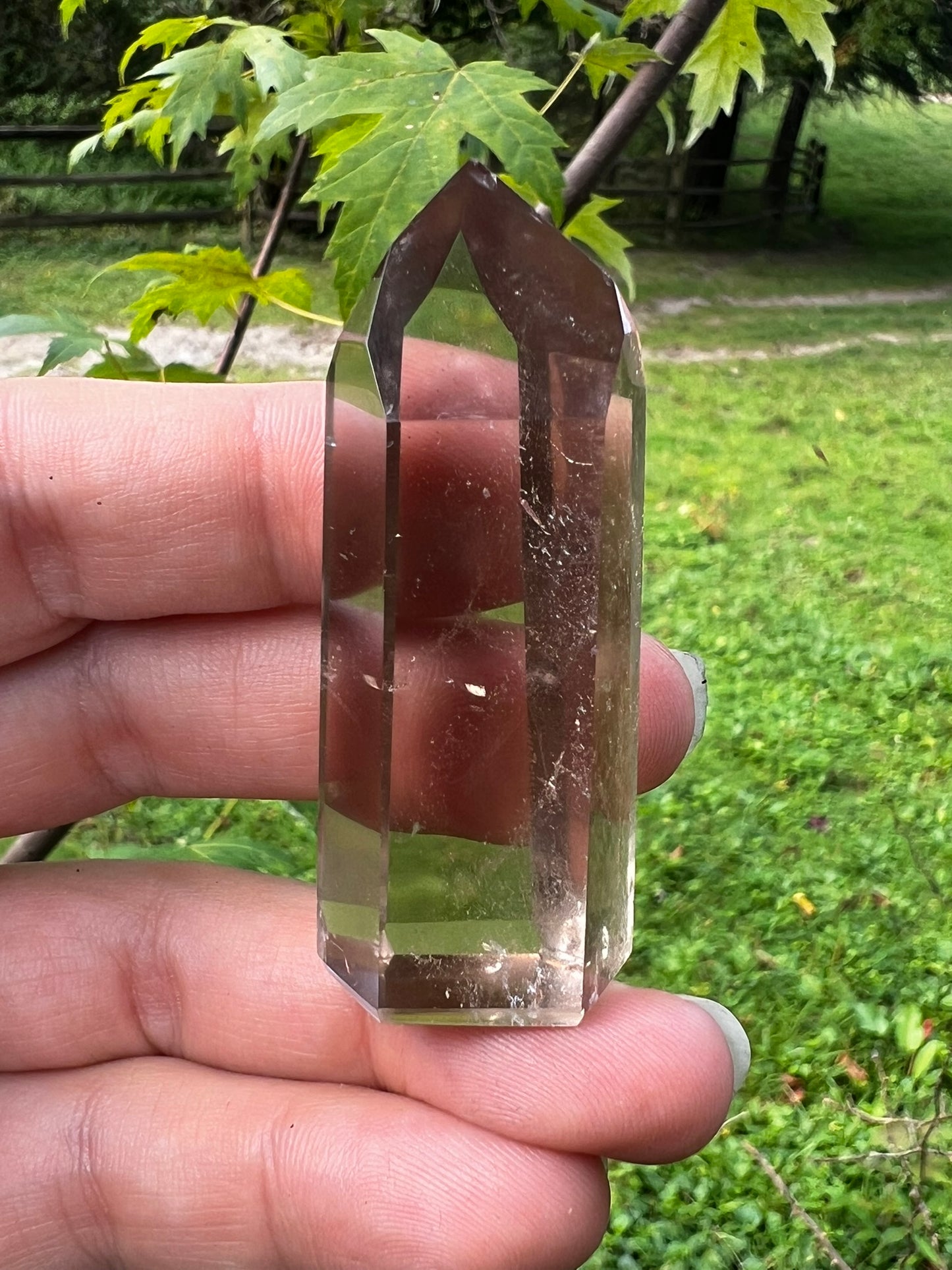 Smoky Quartz Tower