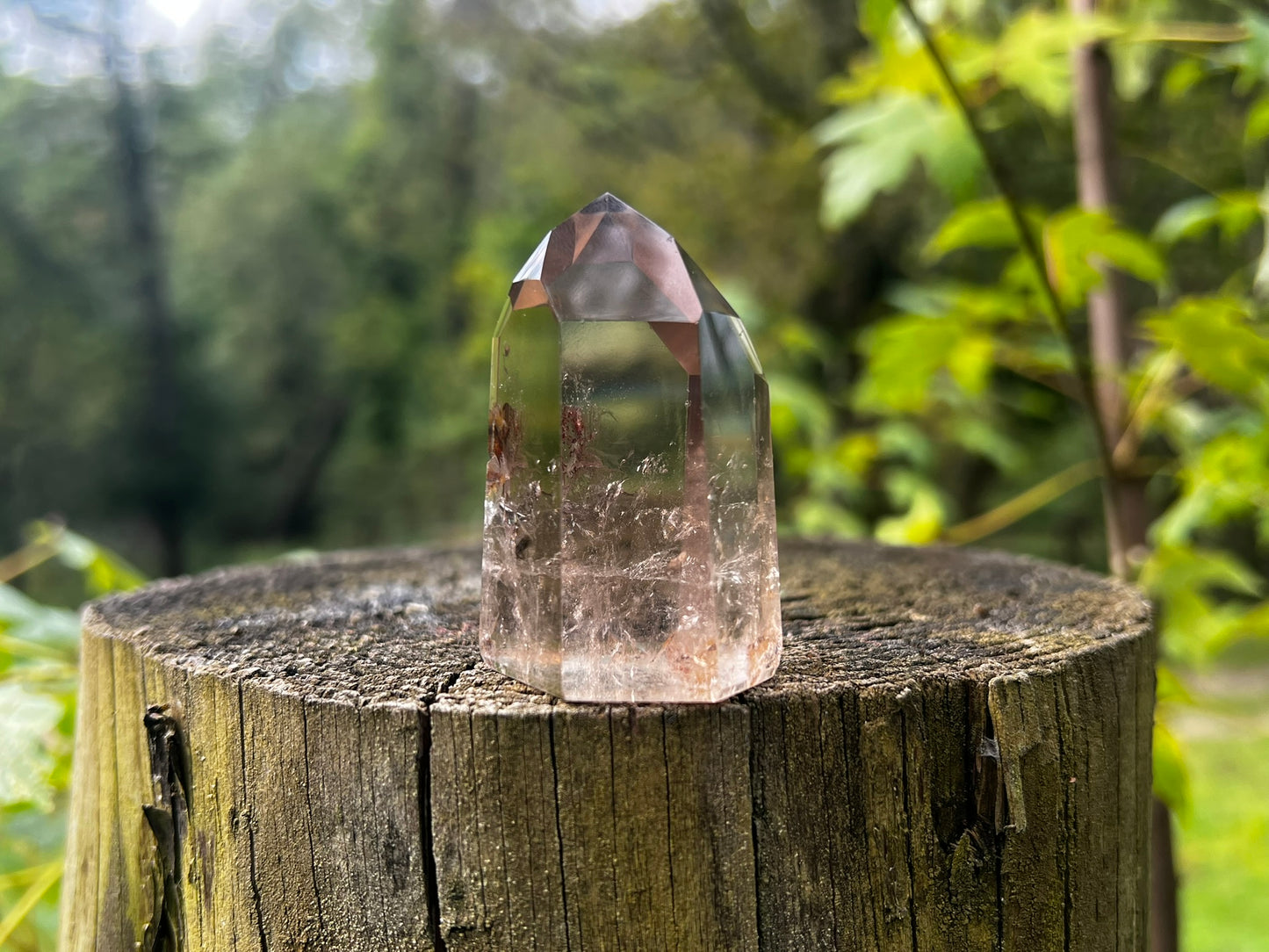 Smoky Quartz Tower