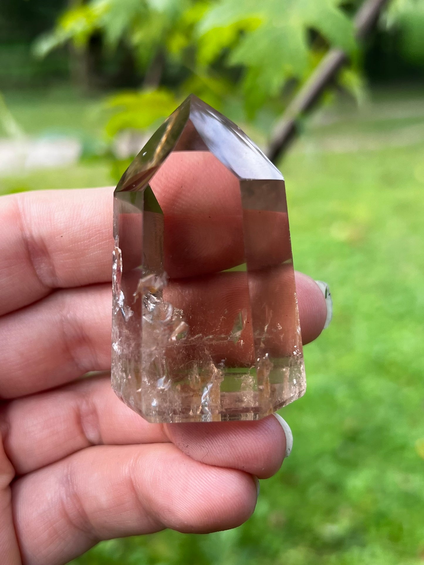 Smoky Quartz Tower