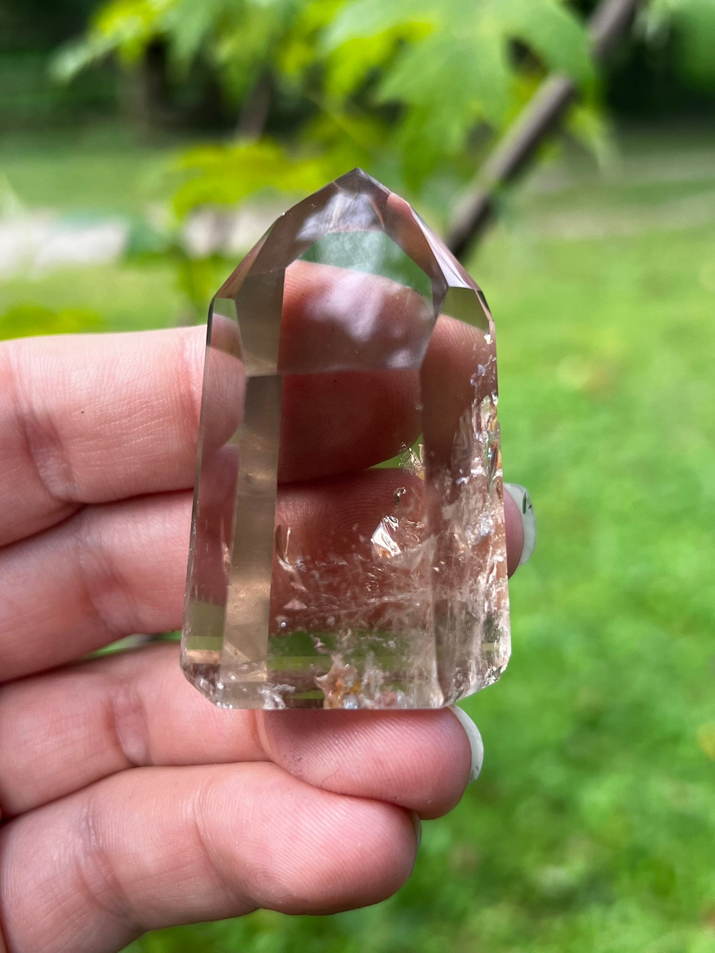 Smoky Quartz Tower