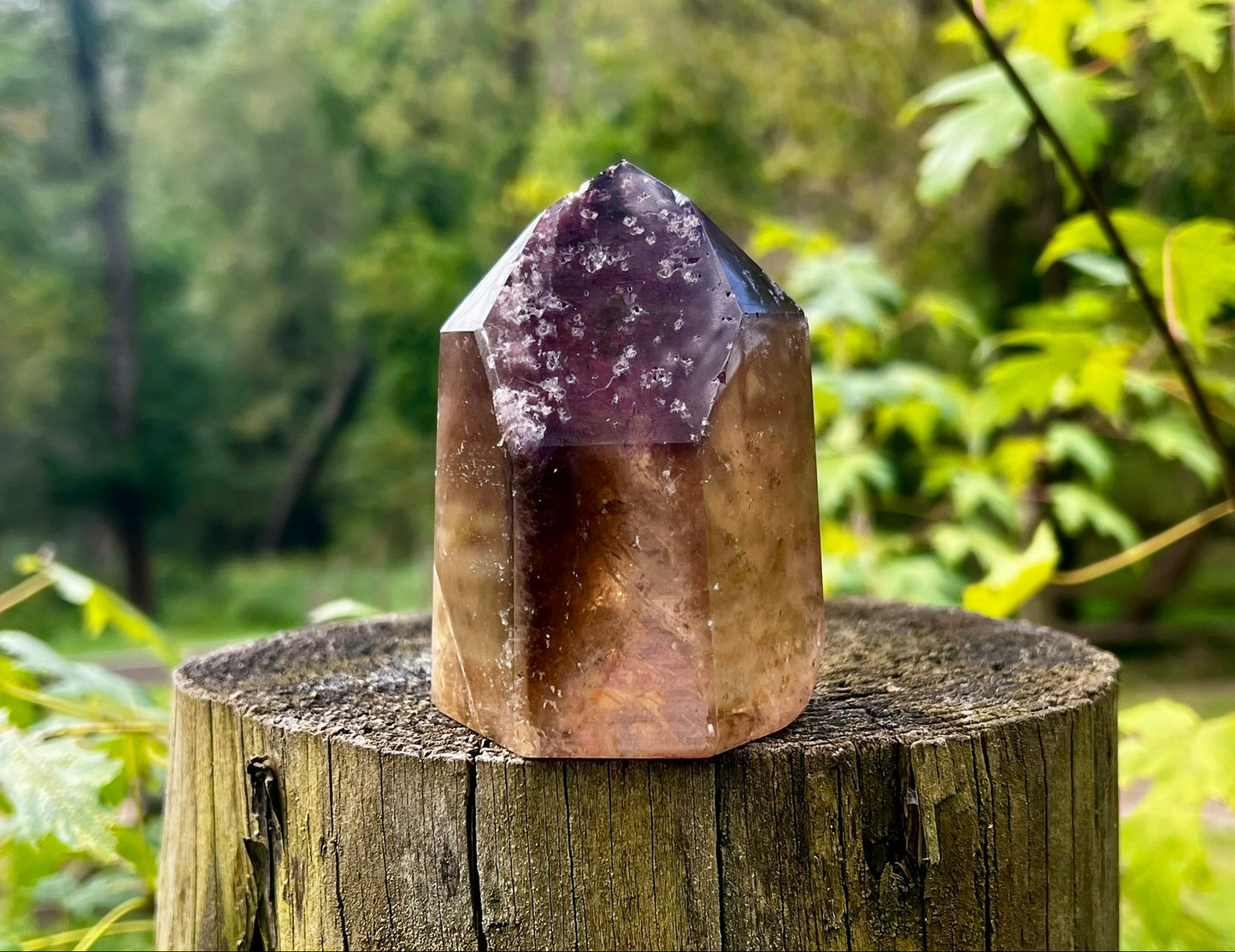 Smoky Amethyst Tower