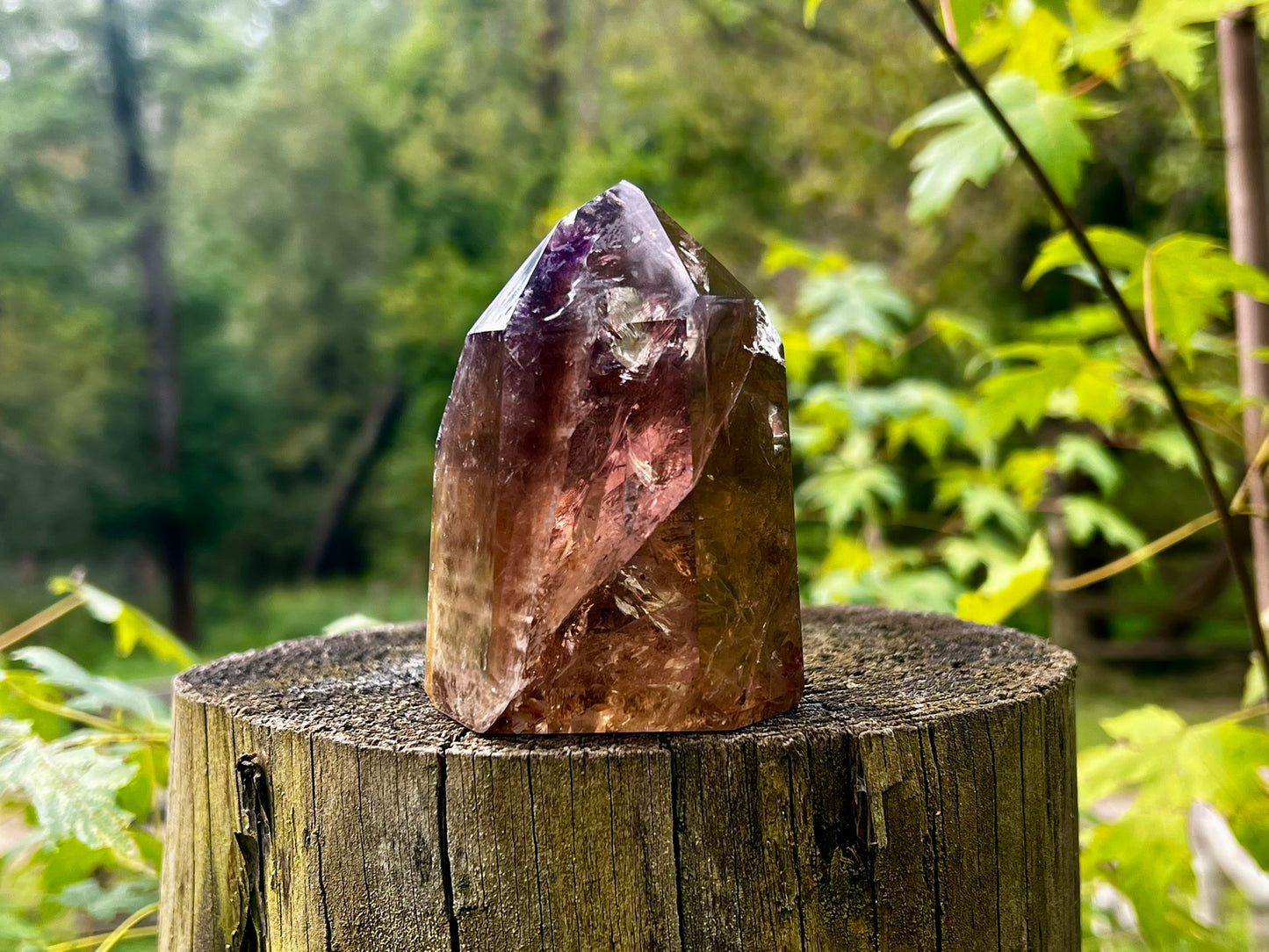 Smoky Amethyst Tower
