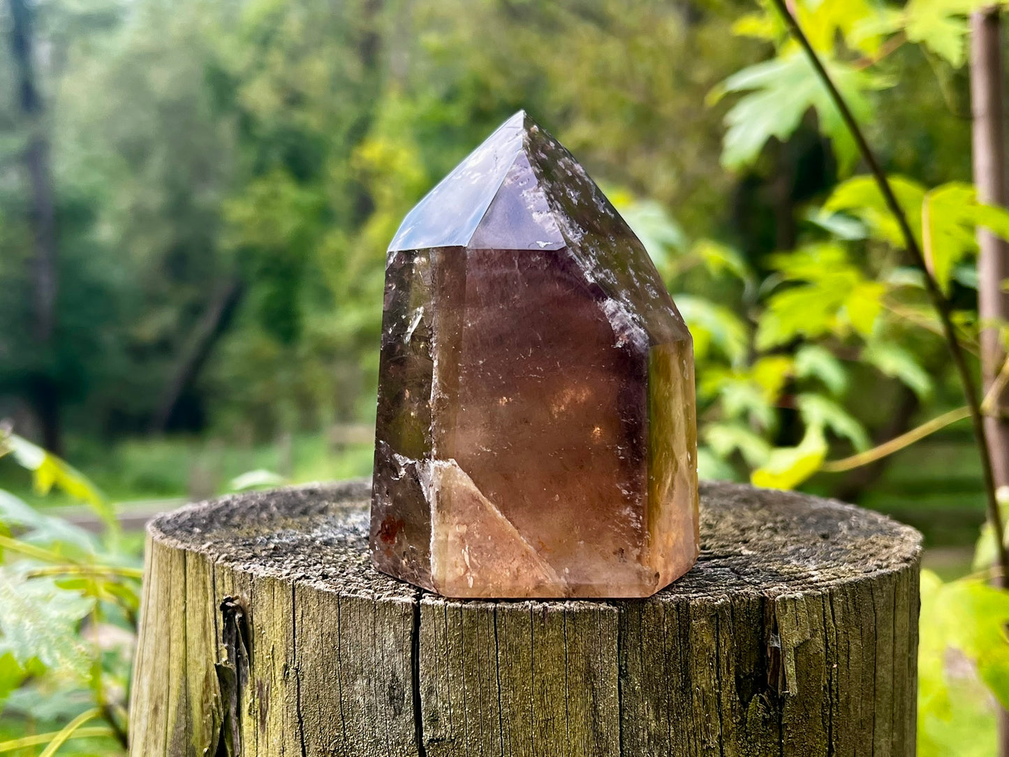 Smoky Amethyst Tower