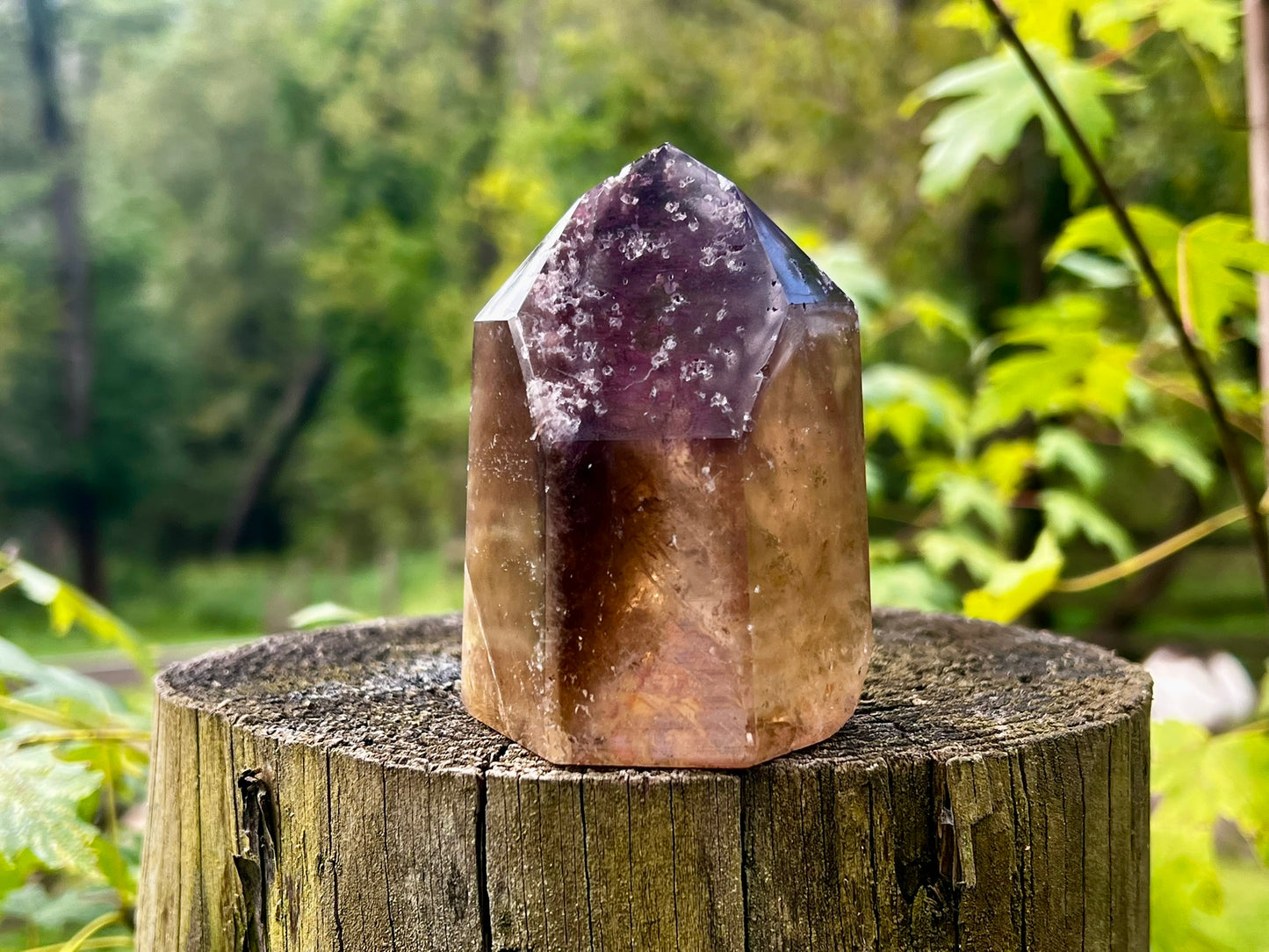 Smoky Amethyst Tower